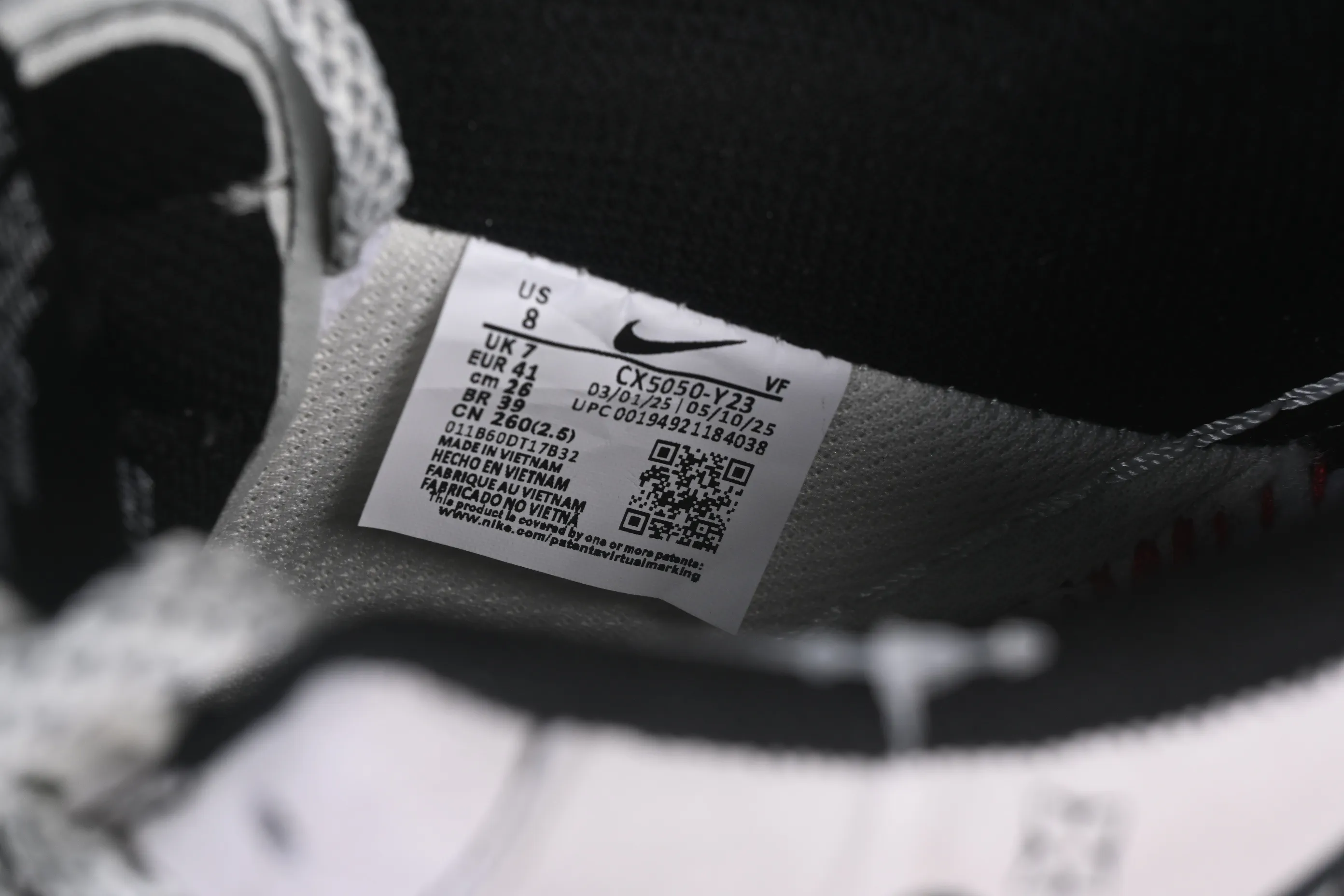 All categories Nk Air Force 1 Air Force series Nk Air Force 1 Low Air Force low-top Nike Air Force 1'07 Low LV joint black hook woven label Air Force 1 low-top casual sneakers CX5050-Y23